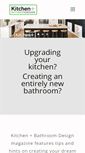 Mobile Screenshot of kitchenandbathroomdesign.com.au